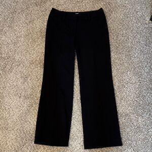 LOFT Black Boot Cut Pants